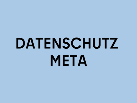 DATENSCHUTZ META - 1