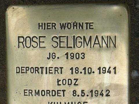 Stolperstein für Rose Seligmann