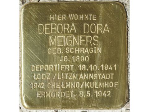 Stolperstein Debora Dora Meigners