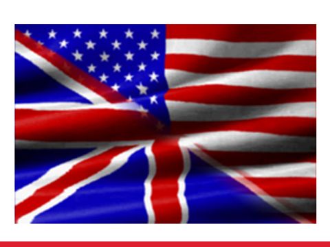 Flagge Amerika/Großbritianien