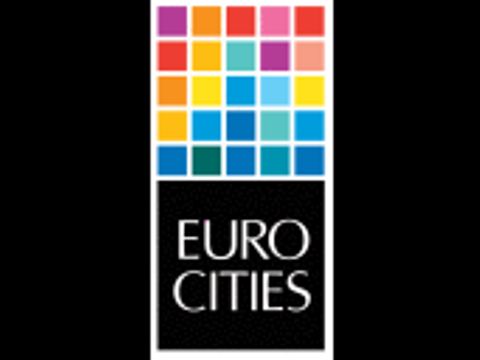 Logo Eurocities hochkant