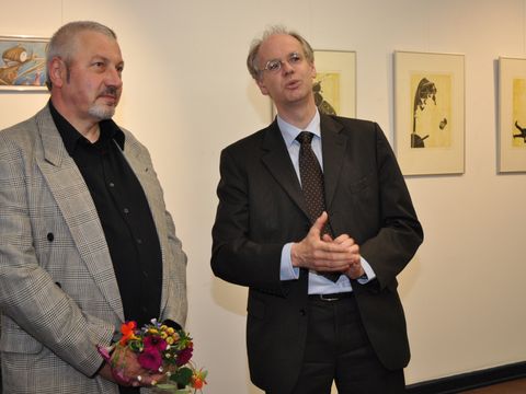 Ausstellungseröffnung Karlkurt Köhler