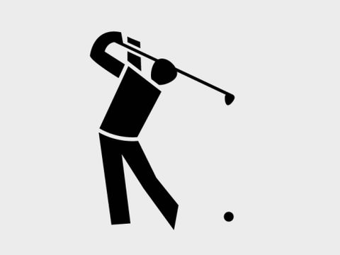 Golf Piktogramm