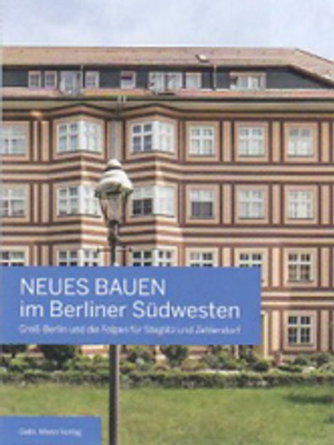 Cover Publikation Neues Bauen im Berliner Südwesten