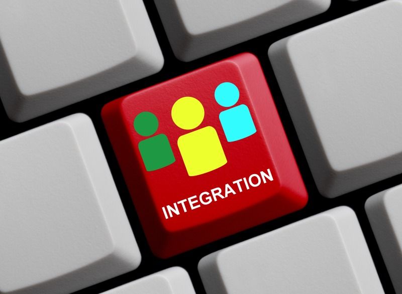 Button mit Integration