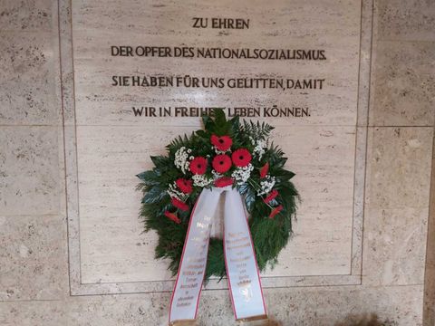 Gedenken an die Opfer des Nationalsozialismus am 27. Januar.