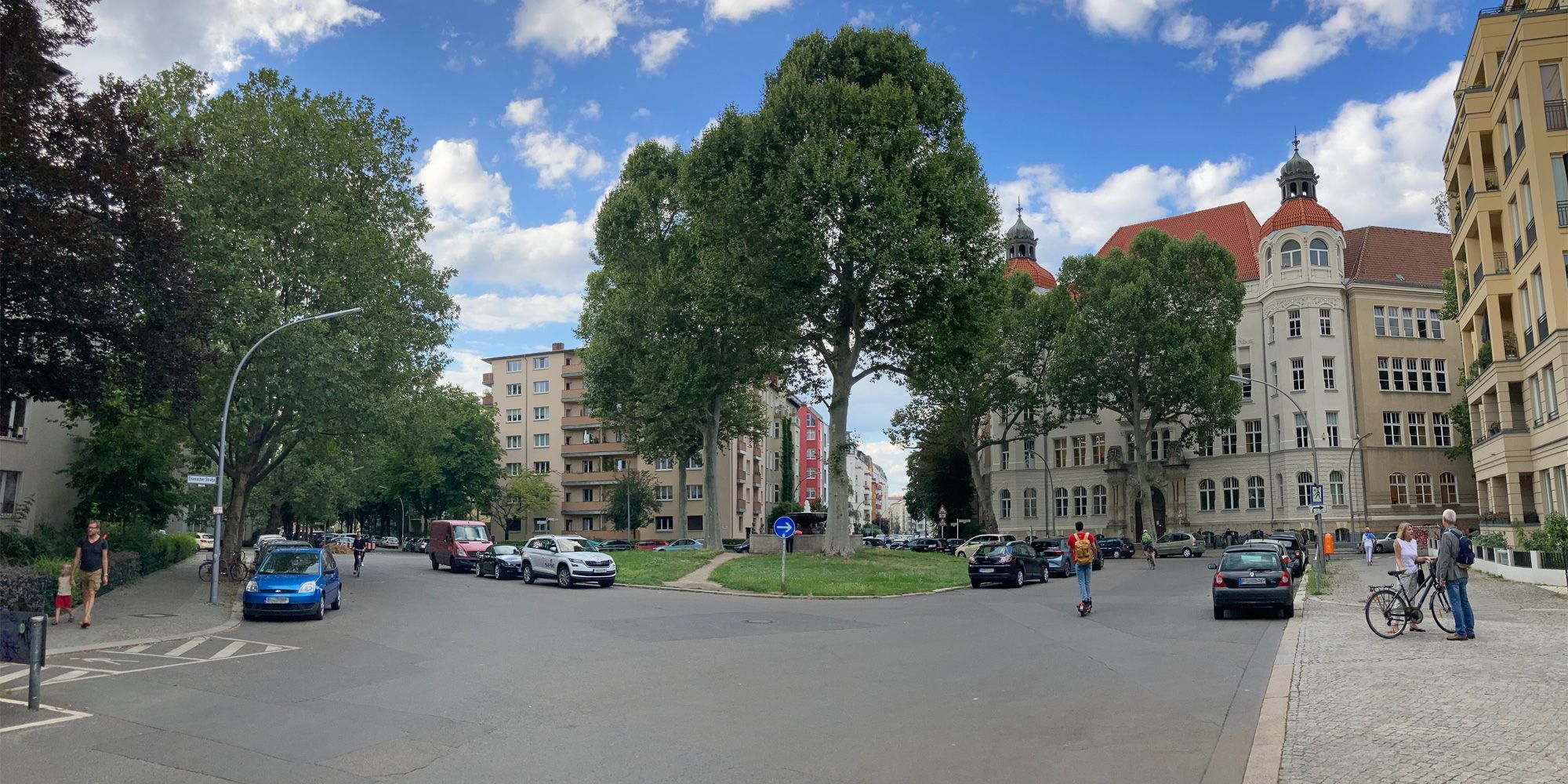Jetziger Zustand Barbarossaplatz