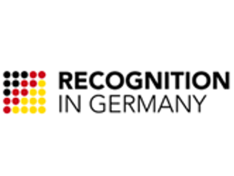 Logo of the "Recognition in Germany" portal
