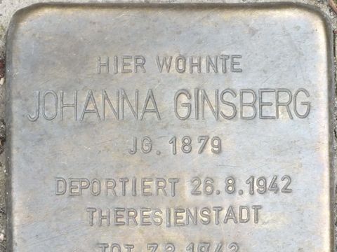 Stolperstein Johanna Ginsberg