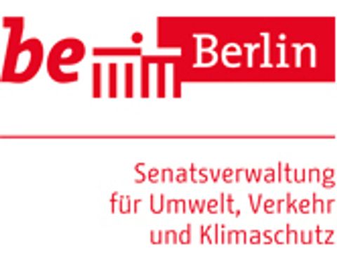Schriftzug be Berlin Senatsverwaltung für Umwelt, Verkehr und Klimaschutz