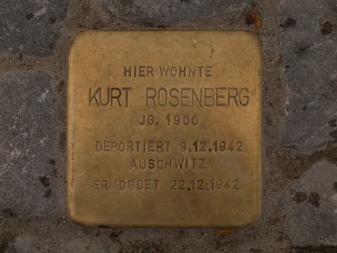 Stolperstein Kurt Rosenberg