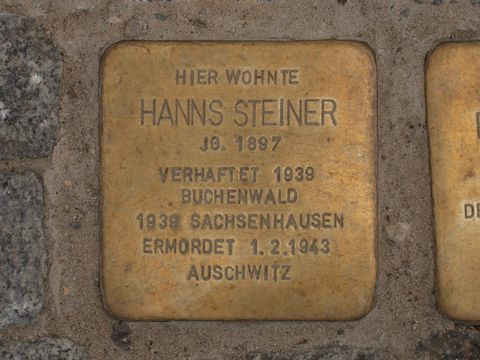 Stolperstein Hanns Steiner