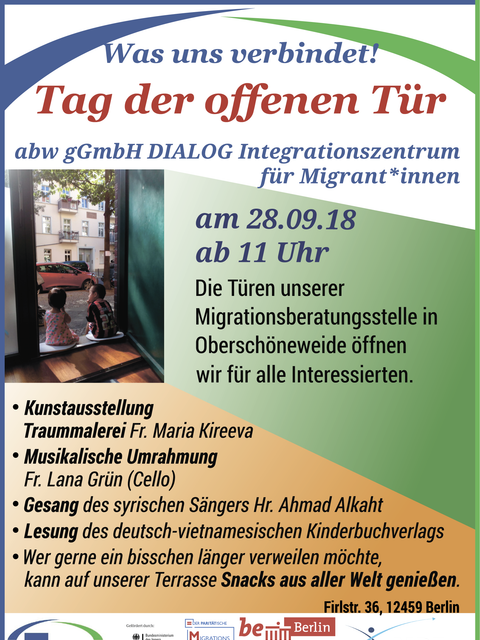 Bildvergrößerung: Tag der offenen Tür in der Migrationsberatung für Erwachsene
