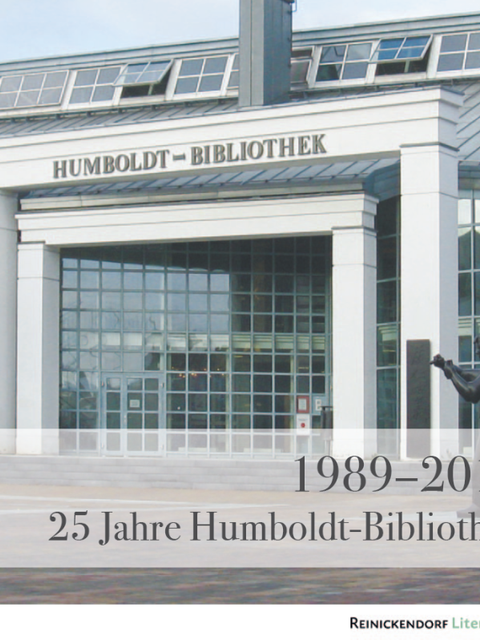 Cover: Broschüre 1989-2014 25 Jahre Humboldt-Bibliothek