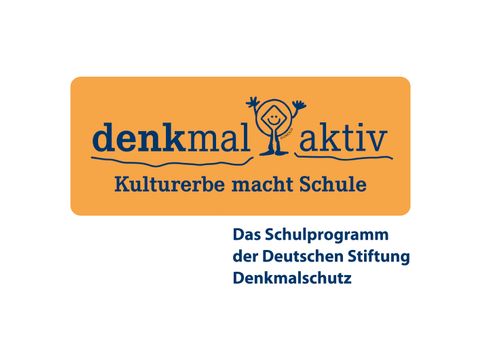 Logo "denkmal aktiv - Das Schulprogramm der Deutschen Stiftung Denkmalschutz"