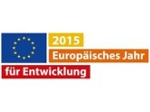Logo Europäisches Jahr für Entwicklung 