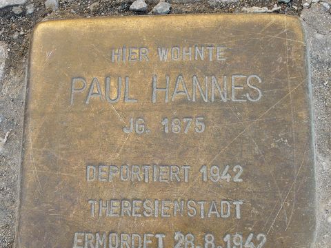 Stolperstein Paul Hannes