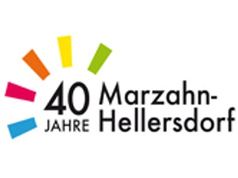 Logo zum 40. Jubiläum Marzahn-Hellersdorf