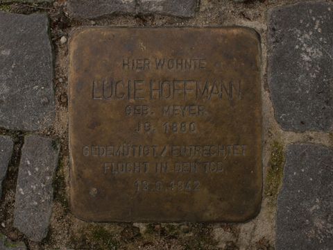 Stolperstein Lucie Hoffmann