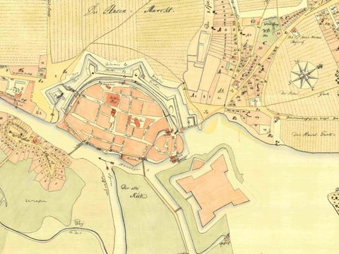 Historische Karten von Spandau