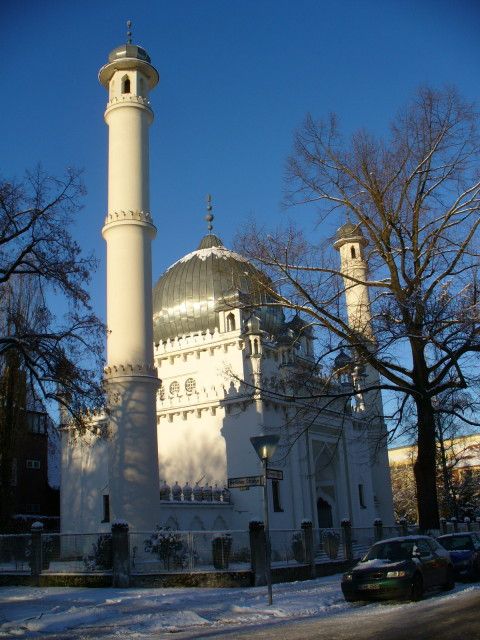 Berliner Moschee, 5.1.2009, Foto: KHMM