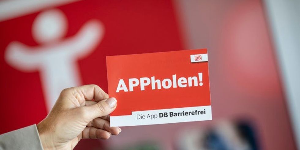 Chipkarte DB-App Barrierefrei