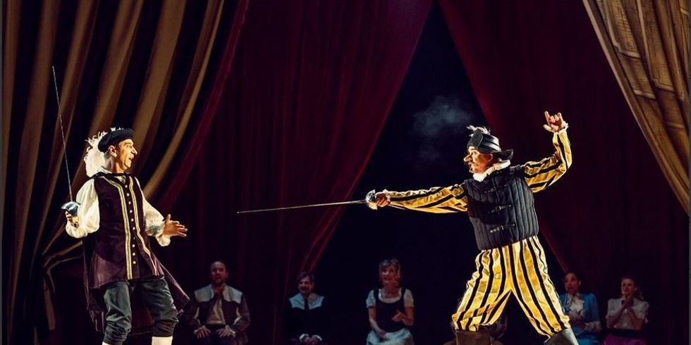  "Vorhang auf für Cyrano" wird anlässlich des 100. Geburtstags des Theaters am Kurfürstendamm wiederaufgenommen. 