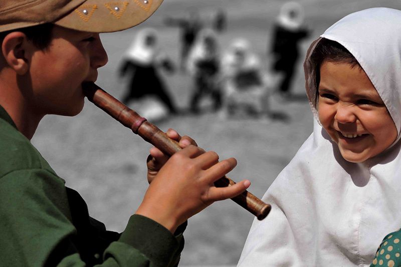 Kindheit in Afghanistan - Fotografien von Mokthar Zakizade und Naim Karimi