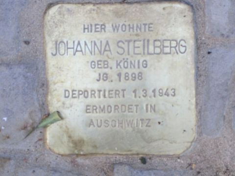 Stolperstein Johanna Steilberg