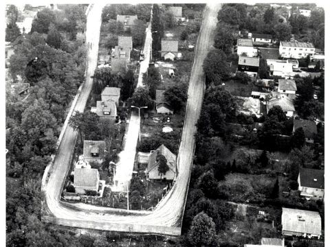 Enlarge photo: Luftaufnahme "Entenschnabel" (Reinickendorf) 1976