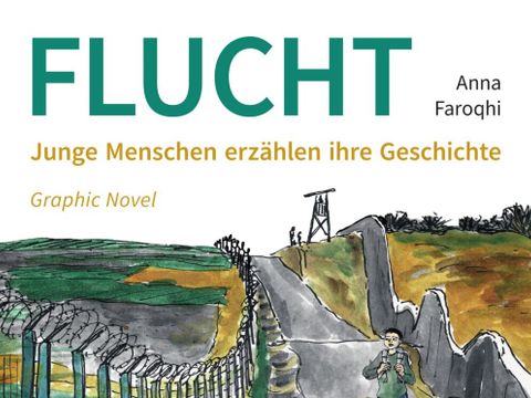 Buchcover "Flucht - Junge Menschen erzählen ihre Geschichte" von Anna Faroqhi