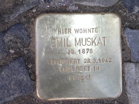 Stolperstein Emil Muskat