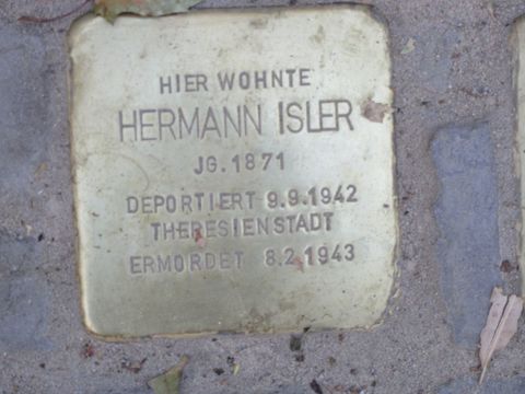 Stolperstein Hermann Isler