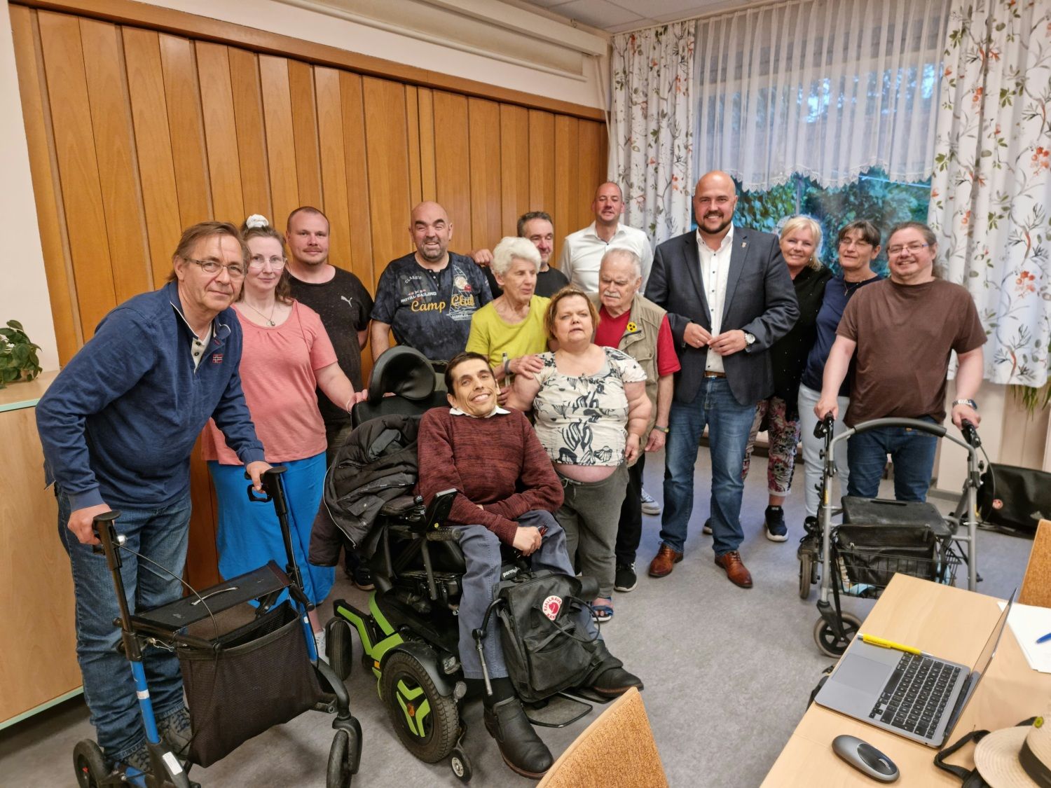 Beirat für Menschen mit Behinderungen und der Bürgermeister von Spandau
