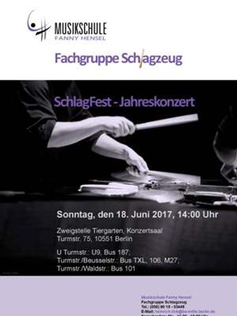 Plakat SchlagFest 2017