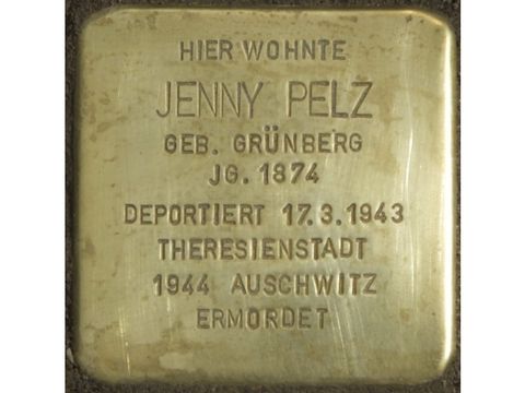 Stolperstein Jenny Pelz