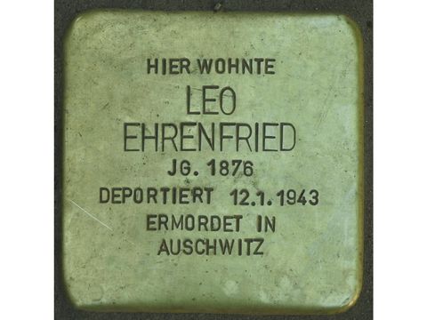 Stolperstein Leo Ehrenfried