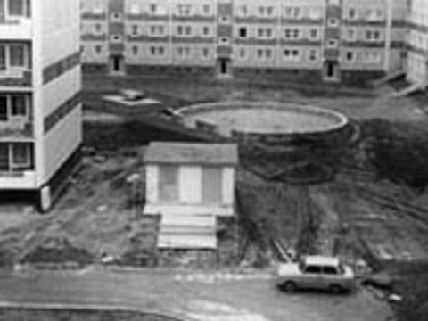 Hellersdorf 1986, Innenhofgestaltung