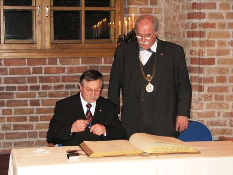 Rudolf Kirsch und Konrad Birkholz (von links nach rechts)