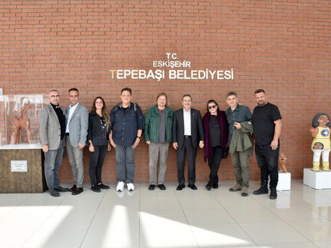 Deutsch-Türkische Delegation in Eskisehir Tepebasi