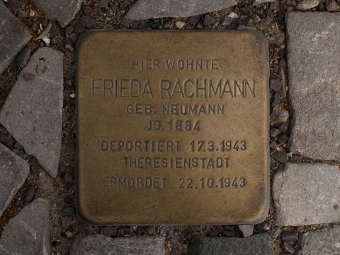 Stolperstein Frieda Rachmann
