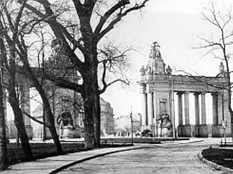 Charlottenburger Tor 1938, Foto: Heimatarchiv