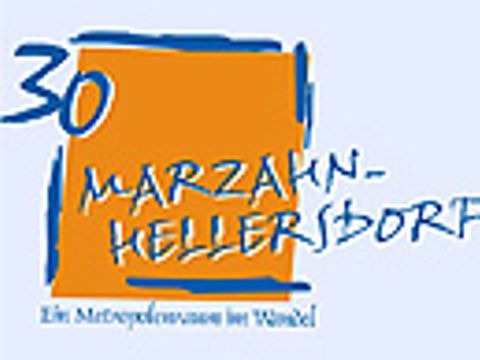 Logo 30J MH blauer Hintergrund