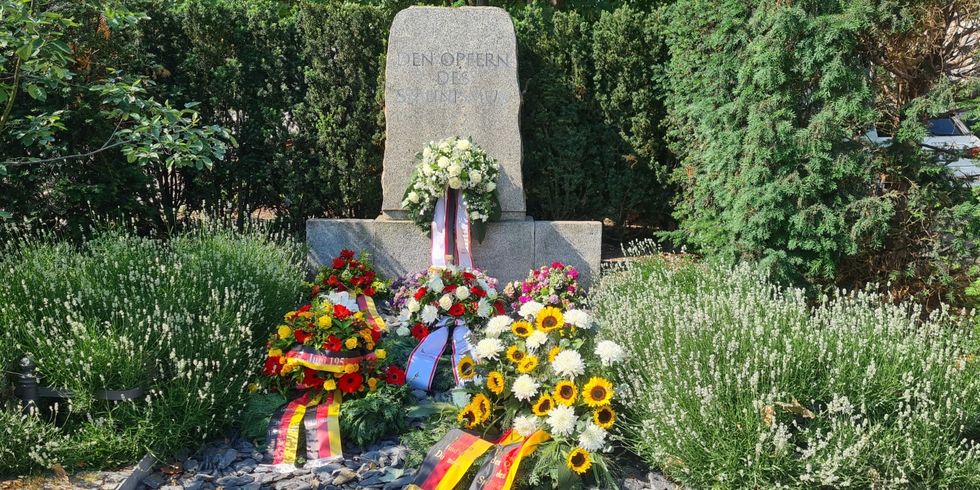 Gedenken an die Opfer des 17. Juni 1953 auf dem Steinplatz