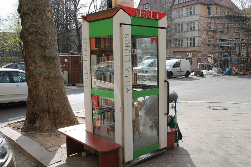 Bücherboxx in der Rüdesheimer Straße