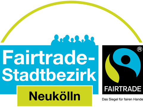 Das Logo des Fair-Trade-Stadtbezirkes Neukölln.