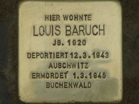 Stolperstein Louis Baruch