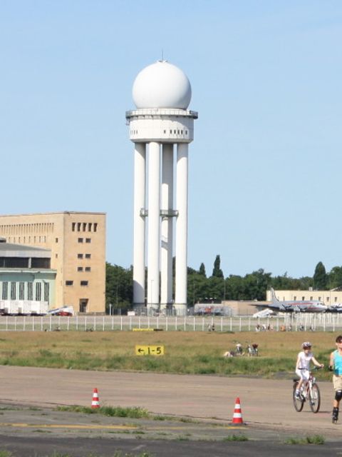 Ansicht des Tempelhofer Felds