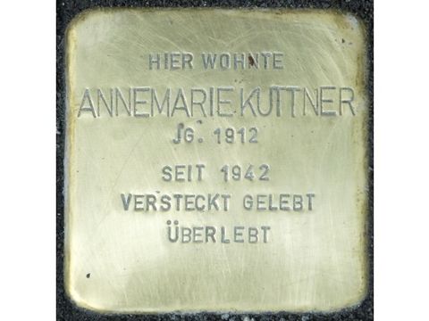 Stolperstein Annemarie Kuttner