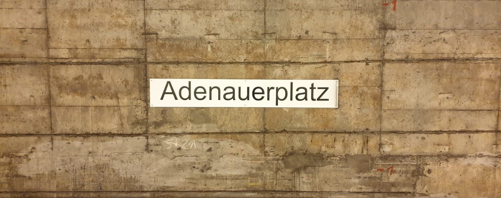 Bildvergrößerung: U7 Adenauerplatz
